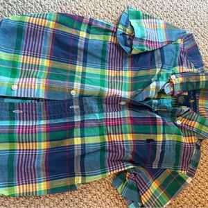 Polo Ralph Lauren Plaid Short Sleeve Shirt